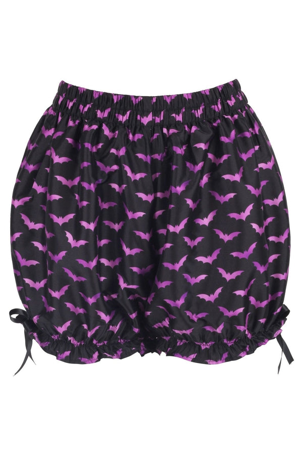 Daisy Corsets Purple Bats Crepe Bloomers