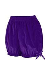 Daisy Corsets Purple Velvet Bloomers