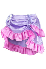 Daisy Corsets Satin Ruched Bustle Skirt