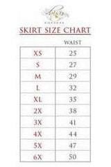 Rainbow Glitter PVC Skater Skirt - Daisy Corsets