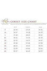 Daisy Corsets Rainbow Gold Holo Lace-Up Skirt