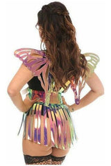 Daisy Corsets Holo Large Butterfly Wing Body Harness