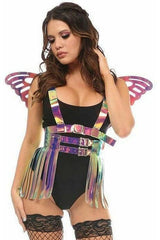Daisy Corsets Holo Large Butterfly Wing Body Harness