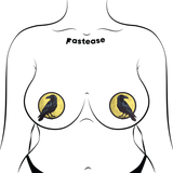 Pastease Raven & Full Moon - Black/Yellow
