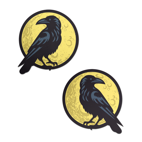 Pastease Raven & Full Moon - Black/Yellow