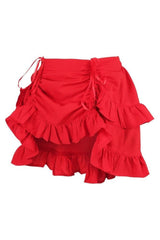 Daisy Corsets Crepe Ruched Bustle Skirt
