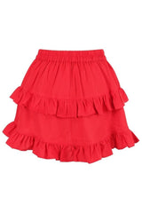 Daisy Corsets Crepe Ruched Bustle Skirt