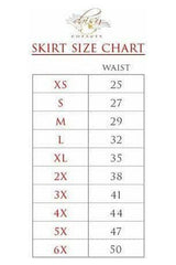 Red Plaid Stretch Lycra Skirt - Daisy Corsets