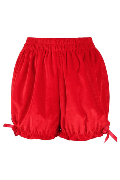 Red Velvet Bloomers - Daisy Corsets