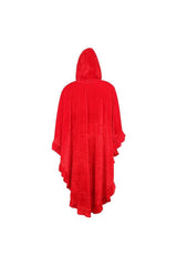 Daisy Corsets Velvet Hooded Ruffle Cape
