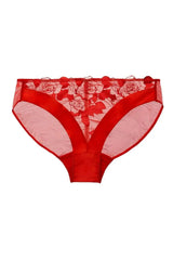 Dita Von Teese Rosabelle Sheer Bikini Panty Flame