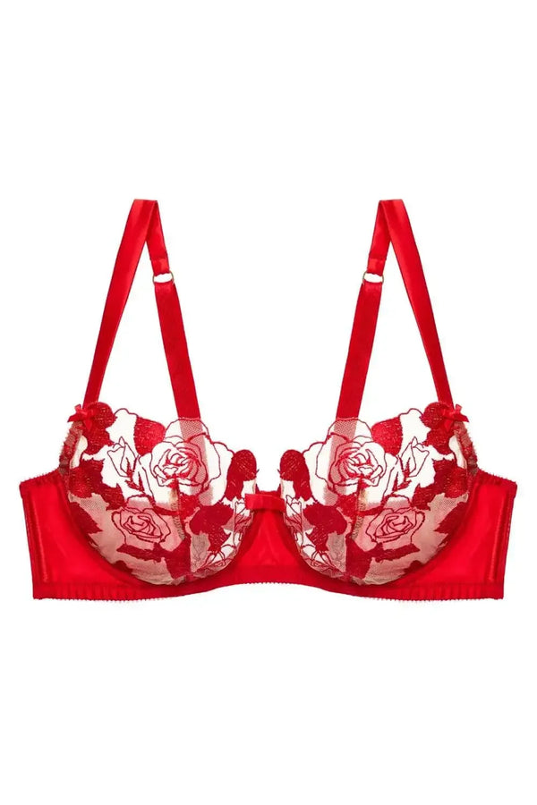 Dita Von Teese Rosabelle Unlined Bra Flame