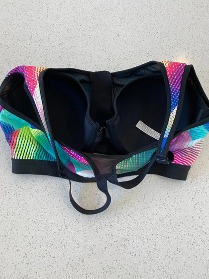 Victoria's Secret VSX Vibrant Zip-Front Sports Bra - Size 36C