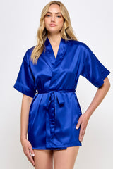BeWicked Satin Getting Ready Robe