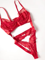 Oh la la Cheri Serena Underwire Cups Teddy