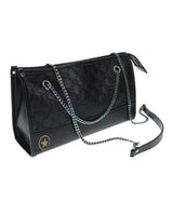 Ouch! Venice Collection Bondage Kit with Bag Set Black/Iridescent