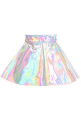 Daisy Corsets Holo Skater Skirt