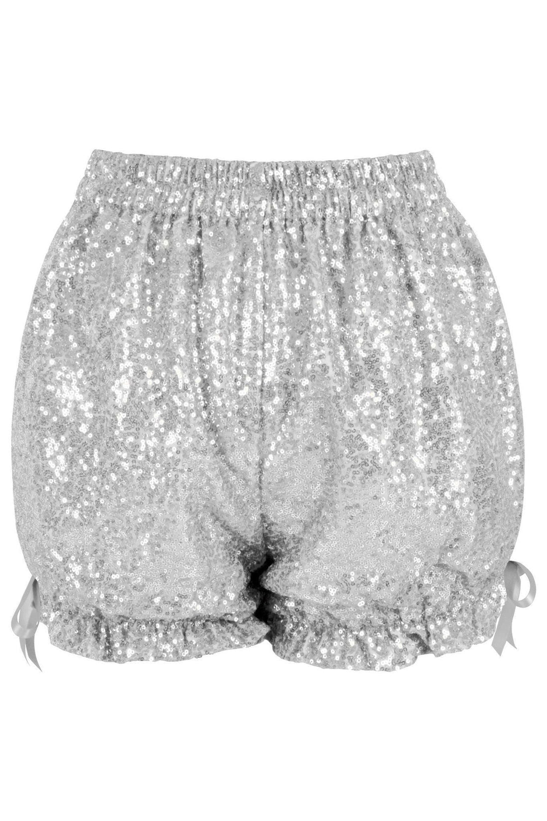Daisy Corsets Silver Sequin Bloomers