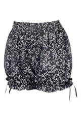 Daisy Corsets Silver/Black Brocade Bloomers