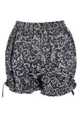 Daisy Corsets Silver/Black Brocade Bloomers
