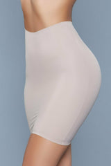 BeWicked Slimin' Shapewear Slip Skirt High Waist Beige