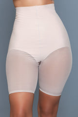 BeWicked Suit Your Waist Boyshort Shapewear High-Waisted Beige