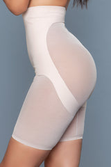 BeWicked Suit Your Waist Boyshort Shapewear High-Waisted Beige