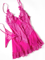 Oh la la Cheri Queen Sweet Valentine Babydoll Rose Violet