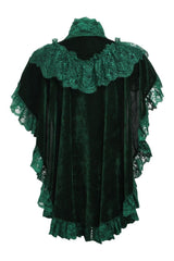 Daisy Corsets Tapered Velvet & Lace Capelet