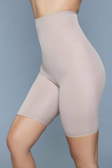 BeWicked Think Thin Shapewear Shorts (anti-chafing) Beige