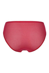 Elegant Axami Tiger Lily red bikini briefs with silky smooth fabric and comfortable, timelessly beautiful cut.