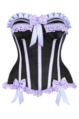 Daisy Corsets Top Drawer 2 PC Burlesque Steel Boned Corset & Bloomer Set