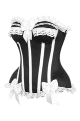 Daisy Corsets Top Drawer 2 PC Burlesque Steel Boned Corset & Bloomer Set