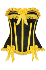 Daisy Corsets Top Drawer 2 PC Burlesque Steel Boned Corset & Bloomer Set