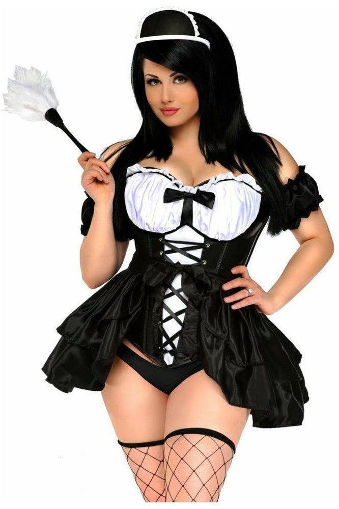 Daisy Corsets Top Drawer 4 PC French Maid Costume