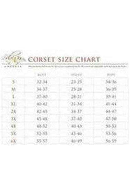 Top Drawer 4 PC Midnight Angel Corset Costume