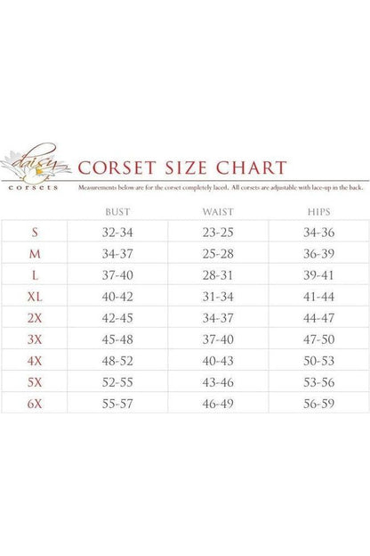Top Drawer 4 PC Pirate Lady Corset Costume - Daisy Corsets