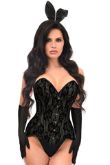 Daisy Corsets Top Drawer 4 PC Premium Bunny Corset Costume