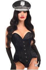 Top Drawer 4 PC Rhinestone Officer Corset Costume - Daisy Corsets