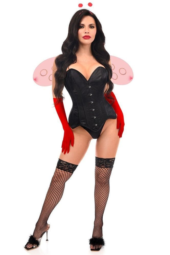 Top Drawer 4 PC Sassy Ladybug Corset Costume - Daisy Corsets