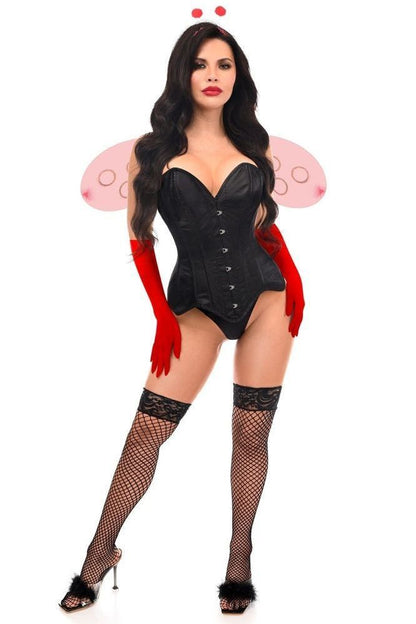 Top Drawer 4 PC Sassy Ladybug Corset Costume - Daisy Corsets