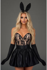 Daisy Corsets Top Drawer 5 PC Elegant Bunny Corset Costume