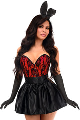 Daisy Corsets Top Drawer 5 PC Premium Boudoir Bunny Corset Costume