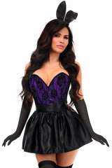 Top Drawer 5 PC Premium Boudoir Bunny Corset Costume - Daisy Corsets