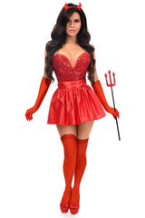 Top Drawer 5 PC Premium Devil Corset Costume - Daisy Corsets