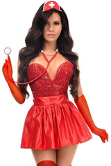 Top Drawer 5 PC Premium Nurse Corset Costume - Daisy Corsets