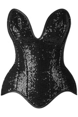 Top Drawer 5 PC Premium Sequin Cop Corset Costume - Daisy Corsets