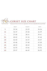 Top Drawer 5 PC Red Sequin Devil Corset Costume - Daisy Corsets