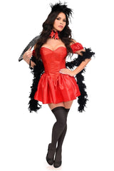 Top Drawer 5 PC Sexy Saloon Girl Corset Dress Costume - Daisy Corsets