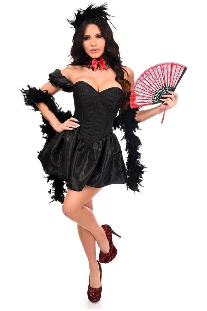 Top Drawer 5 PC Sexy Saloon Girl Corset Dress Costume - Daisy Corsets